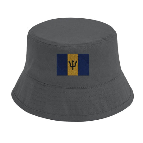 Chapeau bob barbade coton brodé léger et respirant