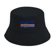 Chapeau bob cap-vert brodé coton excellente respirabilité