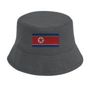 Chapeau bob corée du nord coton brodé excellente respirabilité