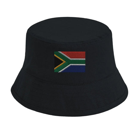 Chapeau bob drapeau afrique du sud coton brodé respirant