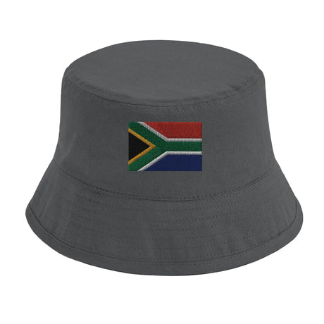 Chapeau bob drapeau afrique du sud coton brodé respirant