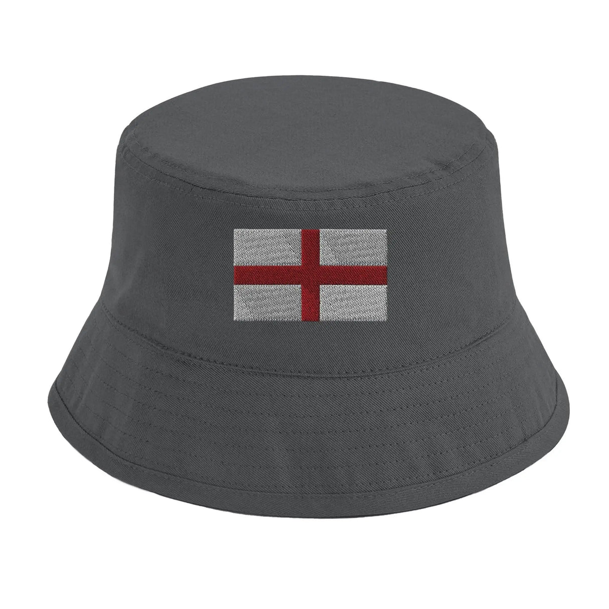 Chapeau bob drapeau angleterre coton brodé respirant