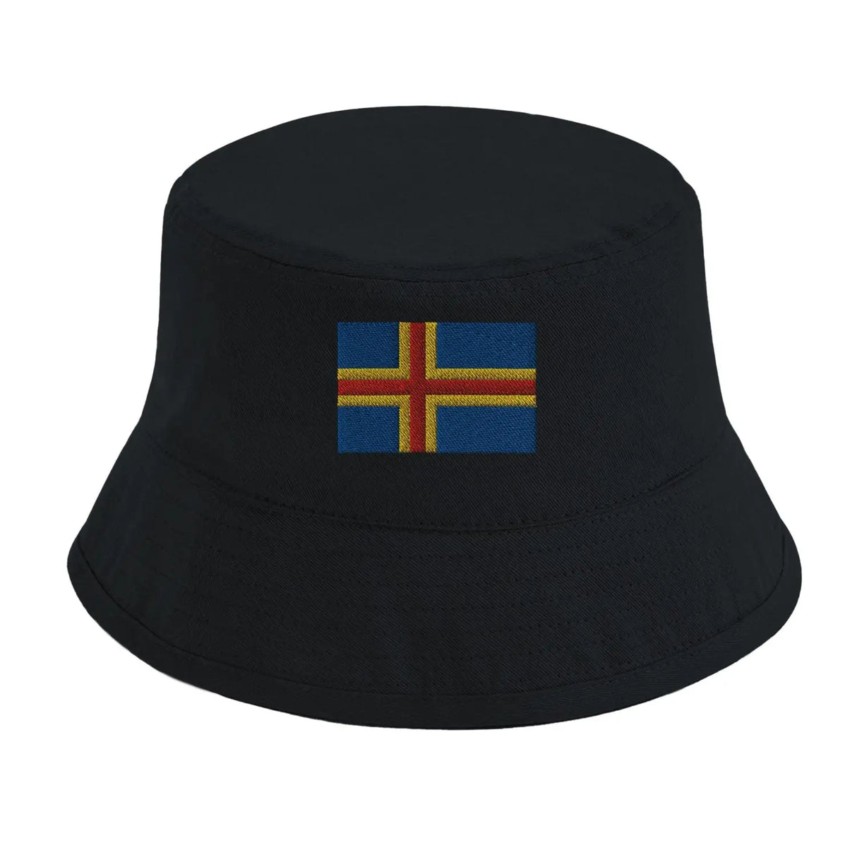 Chapeau bob drapeau d’åland - pixelformaflag
