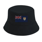 Chapeau bob drapeau d’anguilla - pixelformaflag