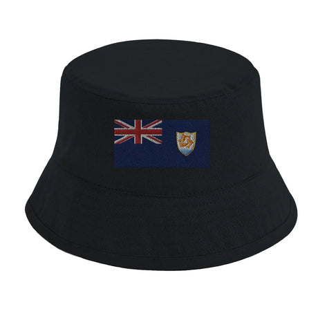 Chapeau bob drapeau d’anguilla - pixelformaflag
