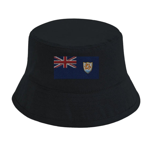 Chapeau bob drapeau d’anguilla - pixelformaflag