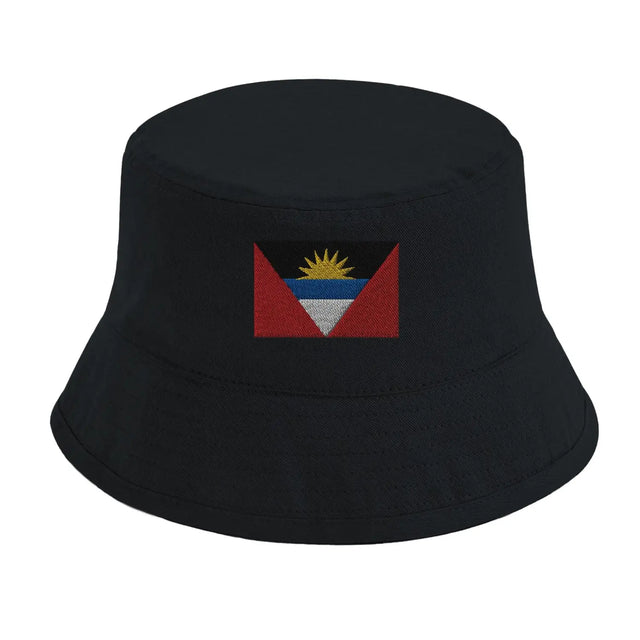 Chapeau bob drapeau d’antigua-et-barbuda - pixelformaflag