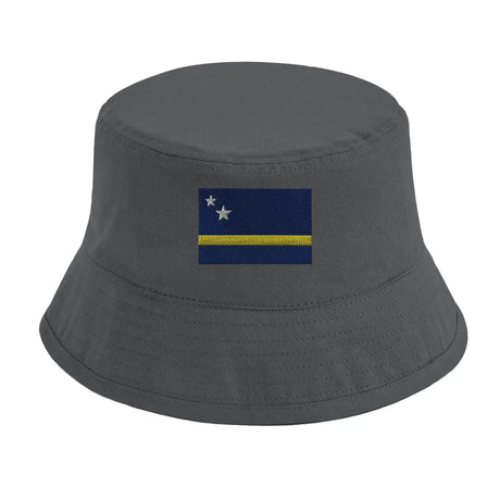 Chapeau bob drapeau de curaçao - pixelformaflag