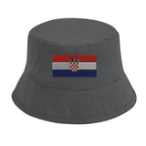 Chapeau bob drapeau de la croatie - pixelformaflag