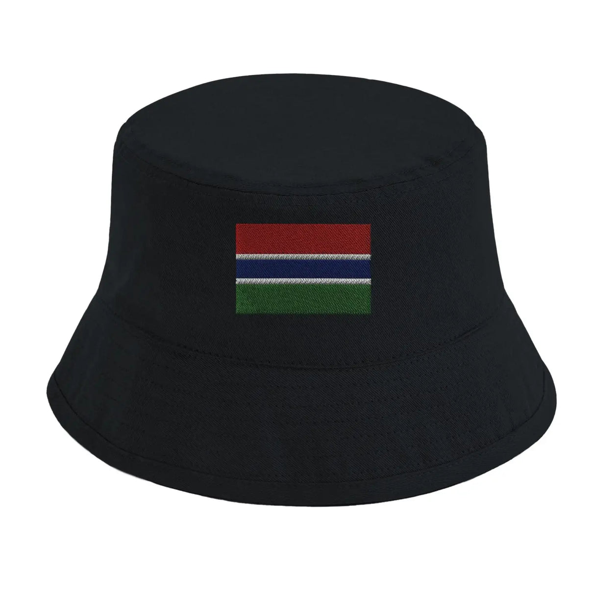 Chapeau bob drapeau de la gambie - pixelformaflag