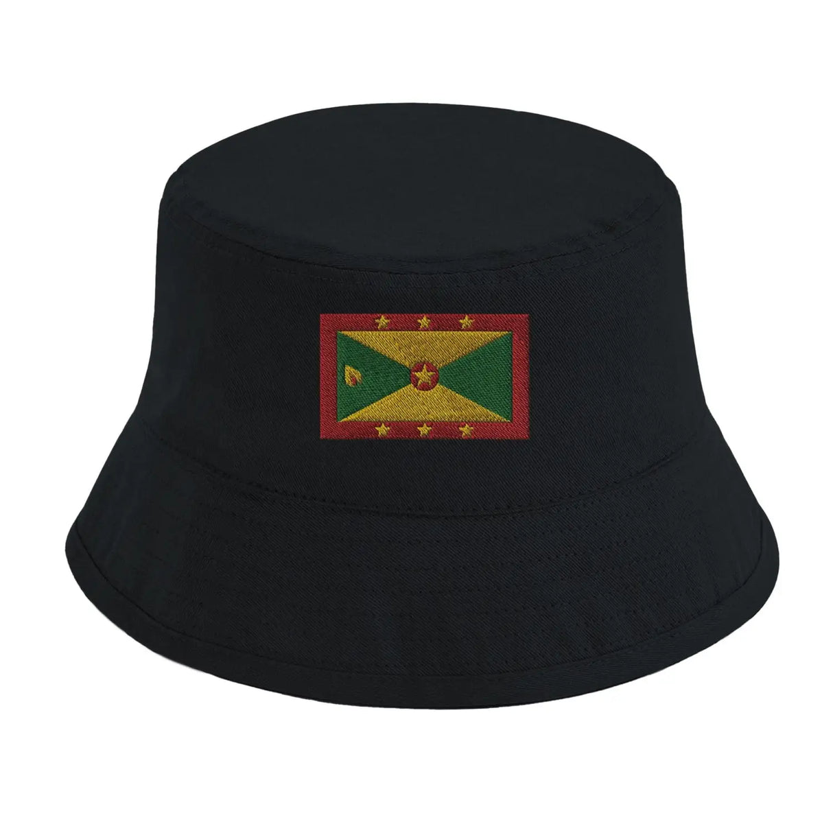 Chapeau bob drapeau de la grenade - pixelformaflag