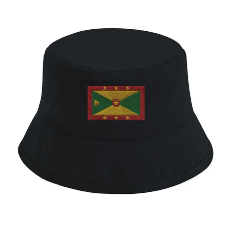 Chapeau bob drapeau de la grenade - pixelformaflag
