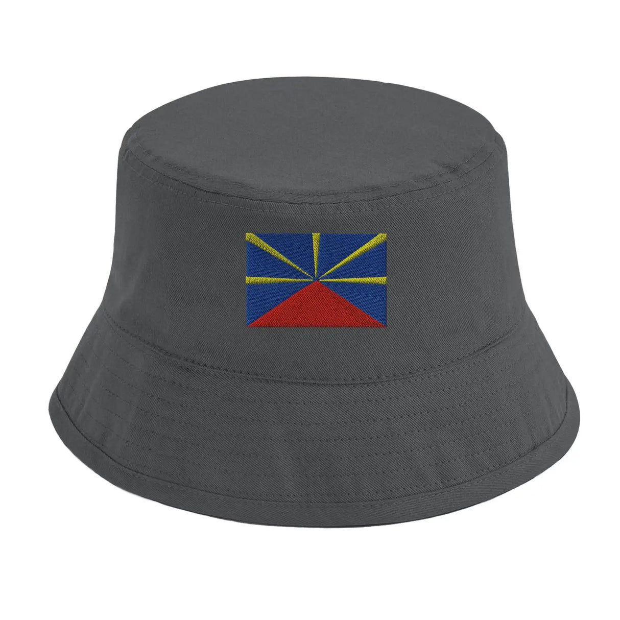 Chapeau bob drapeau de la réunion - pixelformaflag