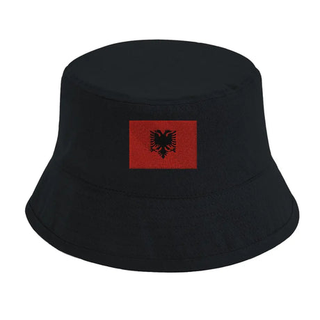 Chapeau Bob Drapeau de l'Albanie - Pixelforma 