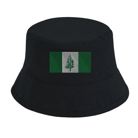 Chapeau bob drapeau de l’île norfolk - pixelformaflag