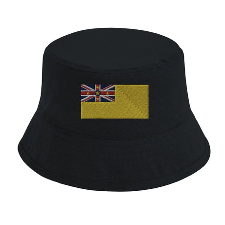 Chapeau bob drapeau de niue - pixelformaflag
