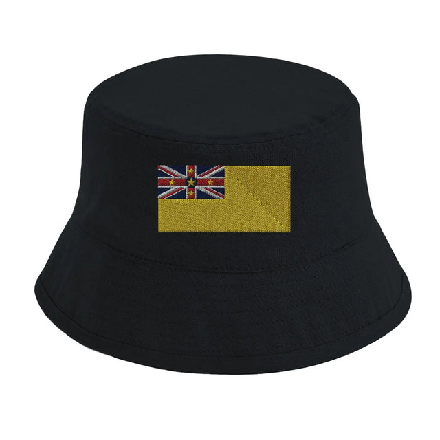 Chapeau bob drapeau de niue - pixelformaflag
