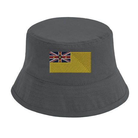 Chapeau bob drapeau de niue - pixelformaflag