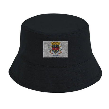 Chapeau bob drapeau de saint-barthélemy - pixelformaflag
