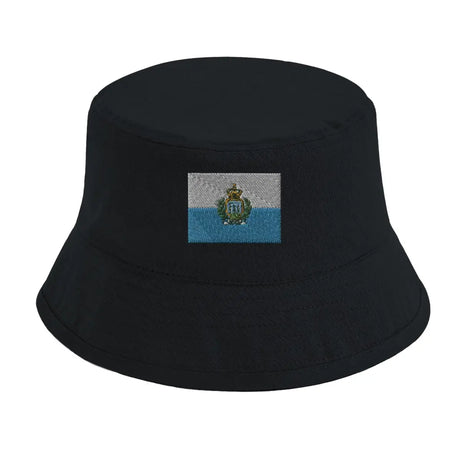 Chapeau Bob Drapeau de Saint-Marin - Pixelforma 