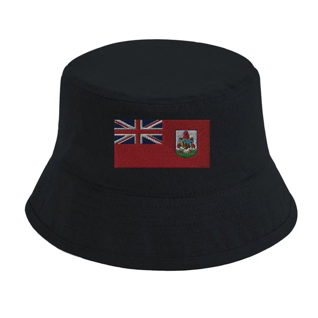 Chapeau bob drapeau des bermudes - pixelformaflag