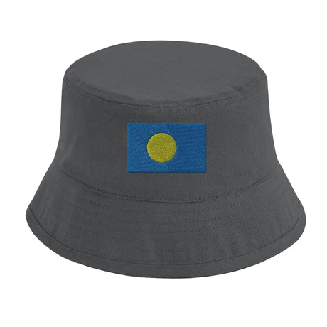 Chapeau bob drapeau des palaos - pixelformaflag