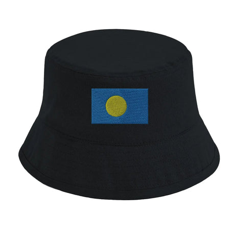 Chapeau bob drapeau des palaos - pixelformaflag