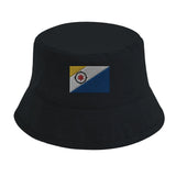 Chapeau bob drapeau des pays-bas caraibéen - pixelformaflag