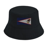 Chapeau bob drapeau des samoa américaines - pixelformaflag