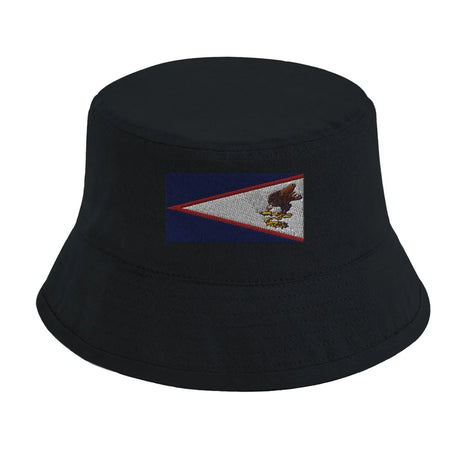 Chapeau bob drapeau des samoa américaines - pixelformaflag
