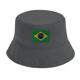 Chapeau Bob Drapeau du Brésil - Pixelforma 