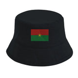 Chapeau Bob Drapeau du Burkina Faso - Pixelforma 