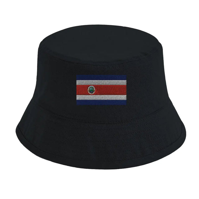 Chapeau Bob Drapeau du Costa Rica - Pixelforma 