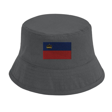 Chapeau bob drapeau du liechtenstein - pixelformaflag