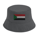 Chapeau bob drapeau du soudan - pixelforma