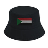 Chapeau bob drapeau du soudan - pixelforma