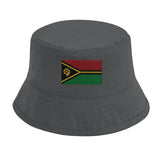 Chapeau bob drapeau du vanuatu - pixelformaflag