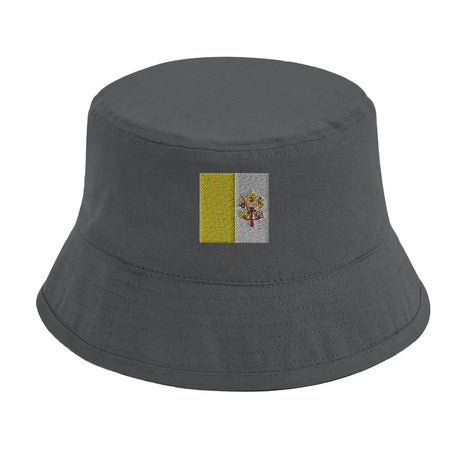 Chapeau bob drapeau du vatican - pixelformaflag