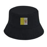 Chapeau bob drapeau du vatican - pixelformaflag