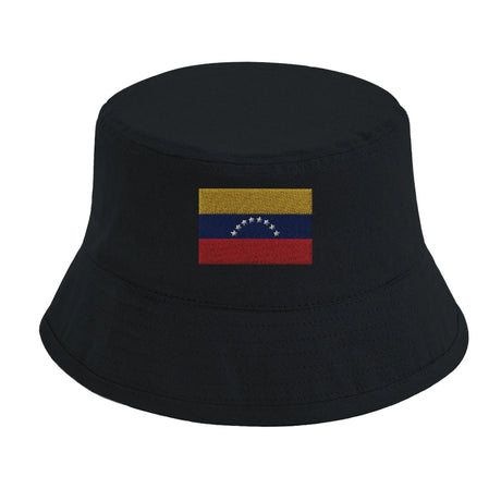 Chapeau bob drapeau venezuela coton brodé respirant