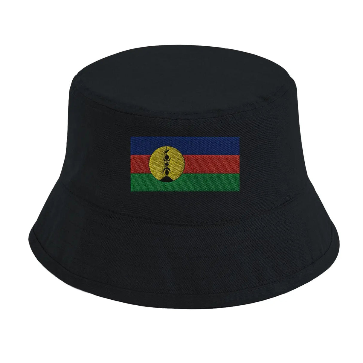 Chapeau bob drapeaux de la nouvelle-calédonie - pixelformaflag