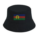 Chapeau bob drapeaux de la nouvelle-calédonie - pixelformaflag