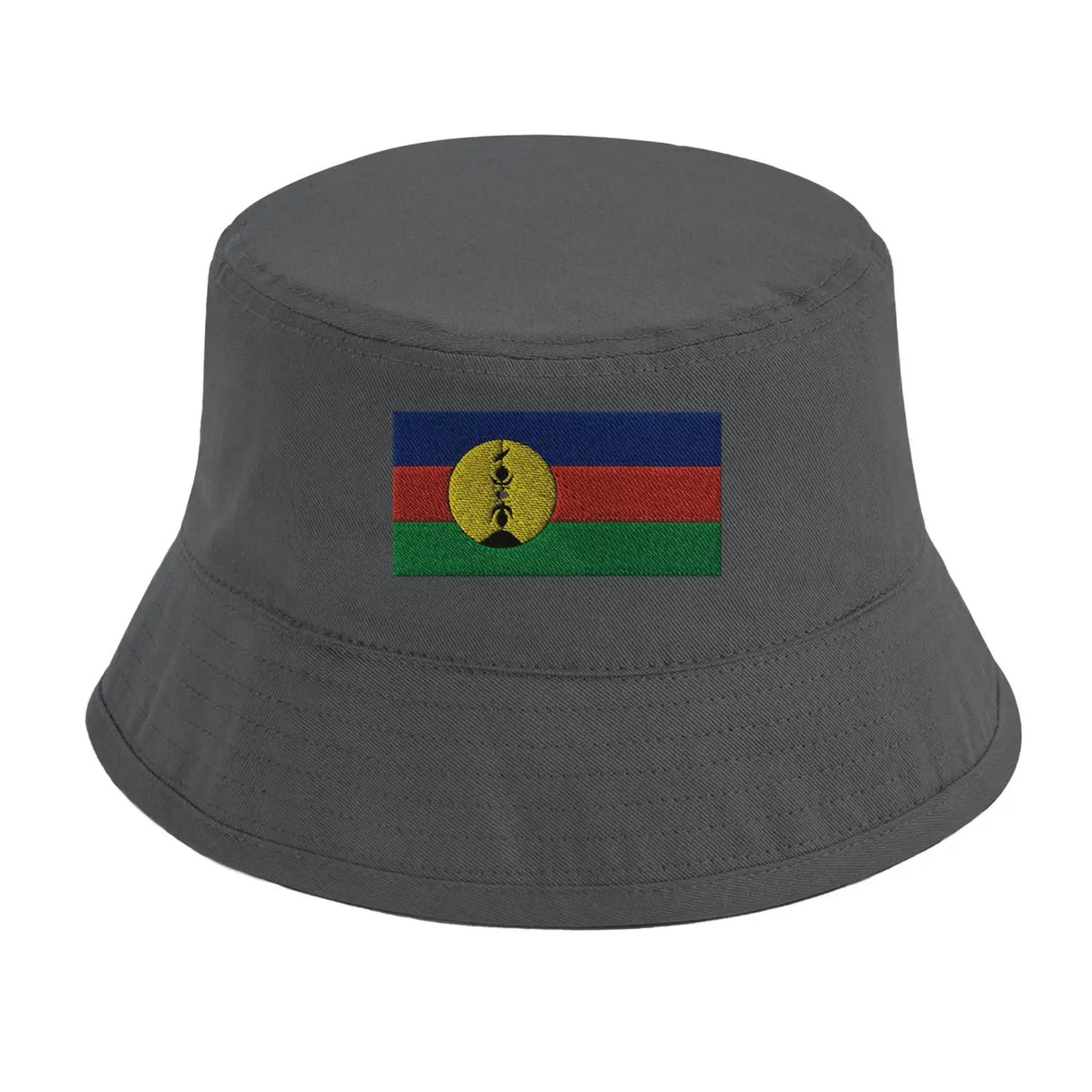 Chapeau bob drapeaux de la nouvelle-calédonie - pixelformaflag