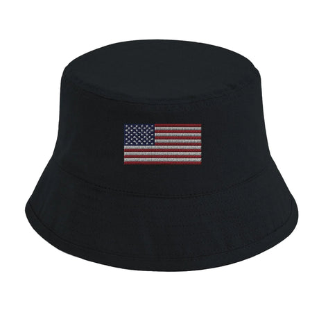 Chapeau bob états-unis coton brodé excellente respirabilité
