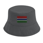 Chapeau bob gambie coton brodé excellente respirabilité