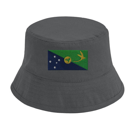 Chapeau bob île christmas coton broderie couleur tendance