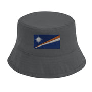 Chapeau bob îles marshall brodé coton léger respirant