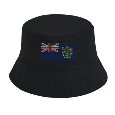 Chapeau bob îles pitcairn coton brodé léger et tendance