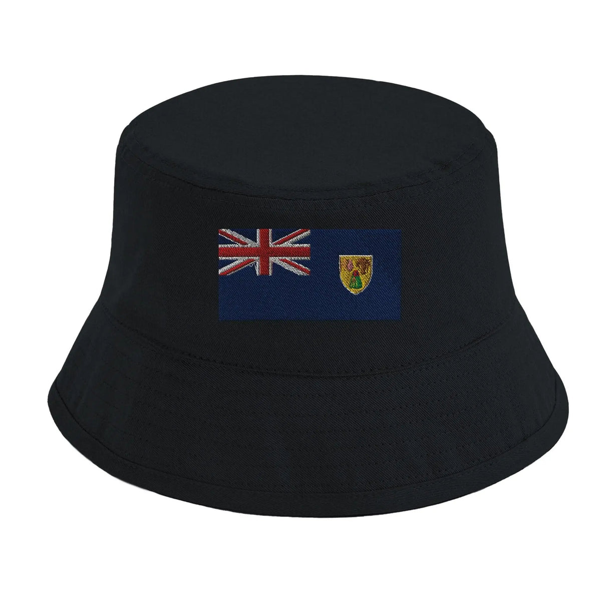 Chapeau bob îles turques-et-caïques coton brodé