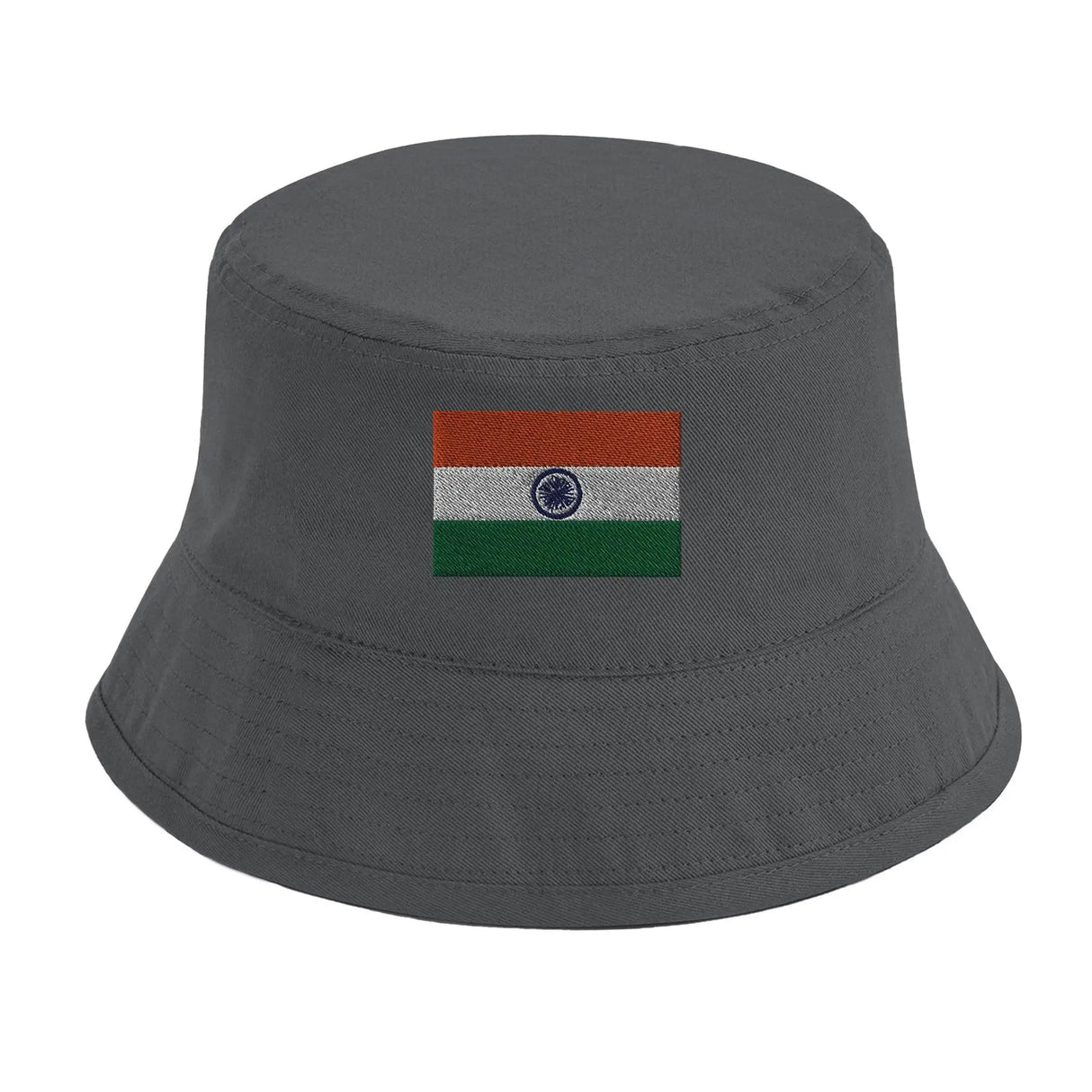 Chapeau bob inde coton brodé excellente respirabilité